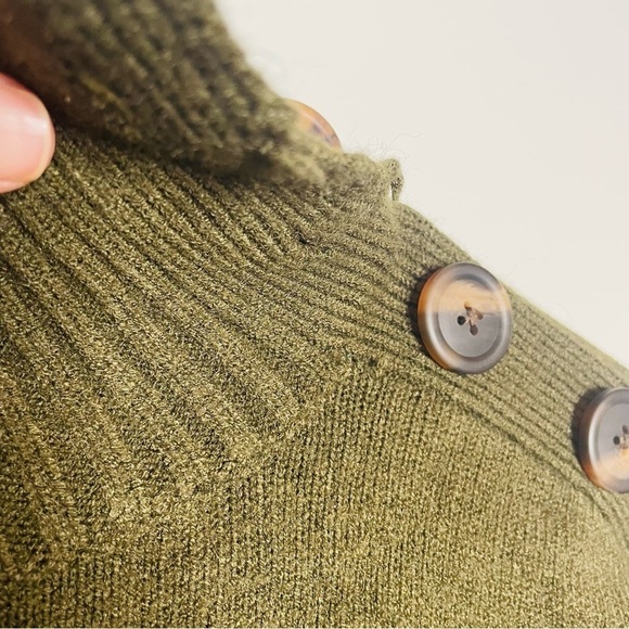 Anthropologie Margarita Tunic Sweater in Green - Picture 6 of 10